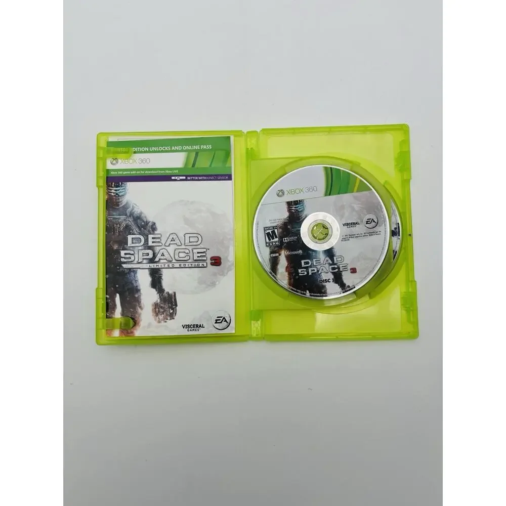 Dead Space 3 [Limited Edition] (Microsoft Xbox 360) 2 Discs CIB Tested Works VG
